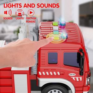 ماشین بالابر آتش نشانی اسباب بازی موزیکال 1:16 FIREFIGHTER_اسباب بازی